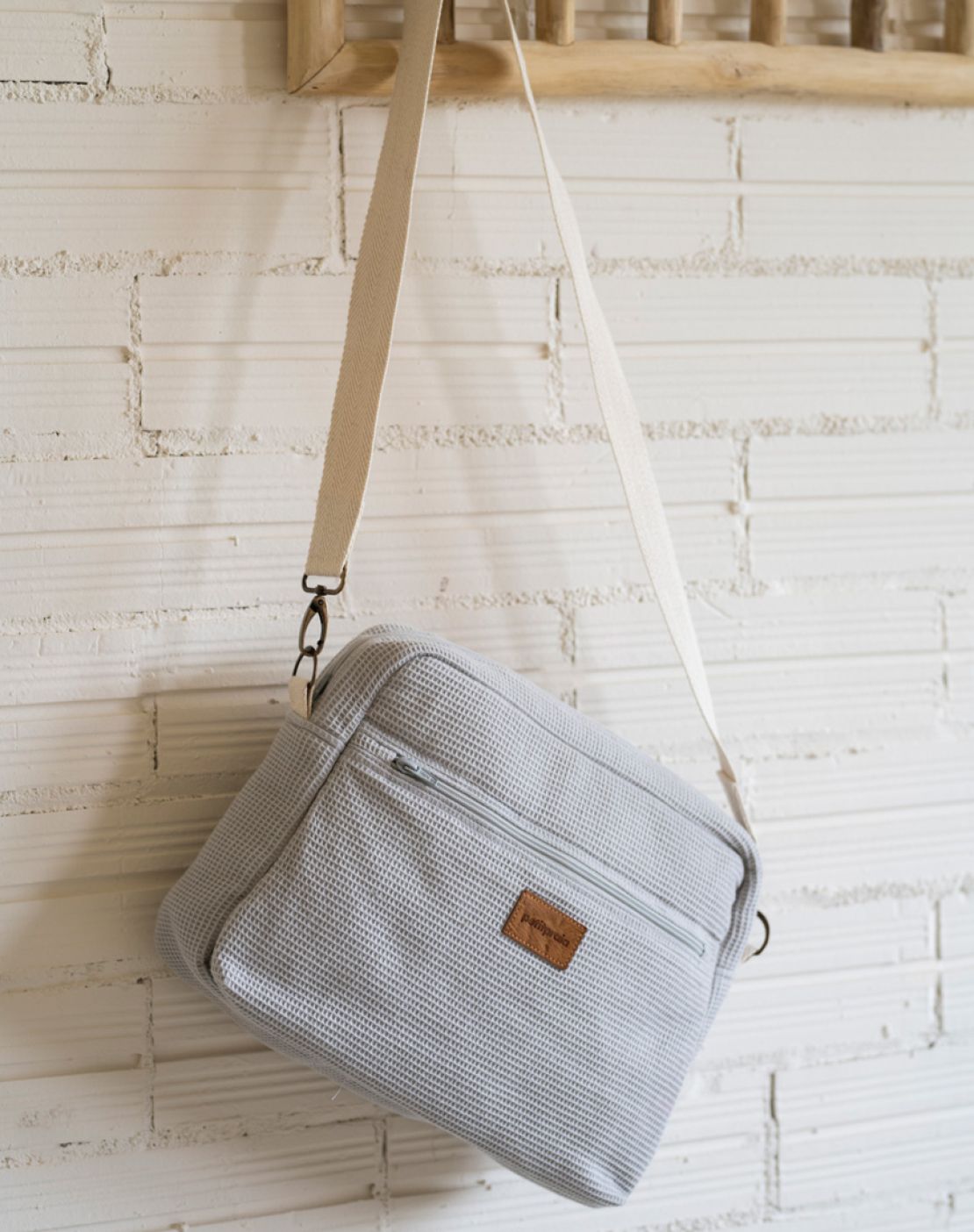 Bolso WALK - WAFFLE GRIS