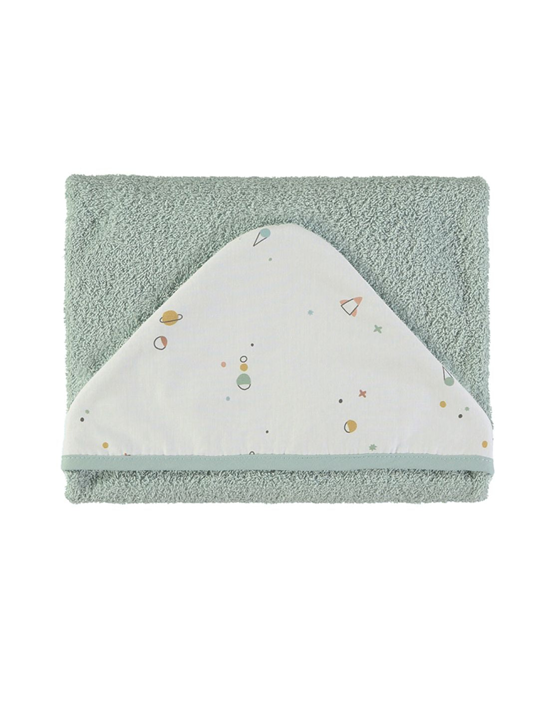 Hooded terry bath towel - TINY SPACE