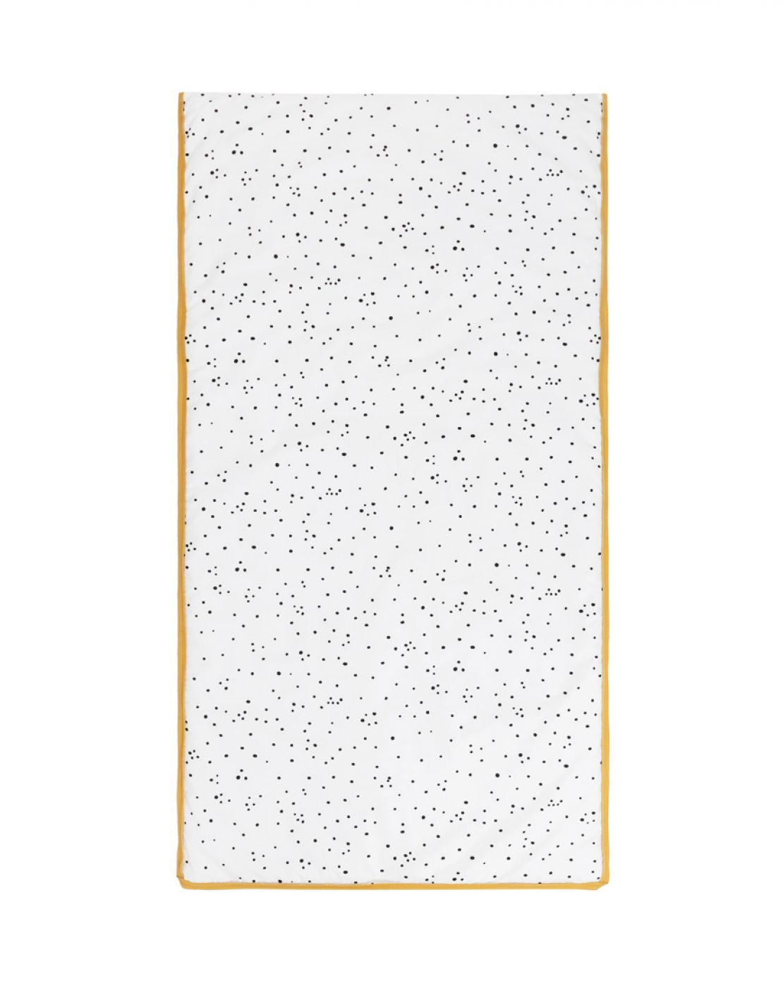 Colcha + protector cuna - SPOTS NEGRO