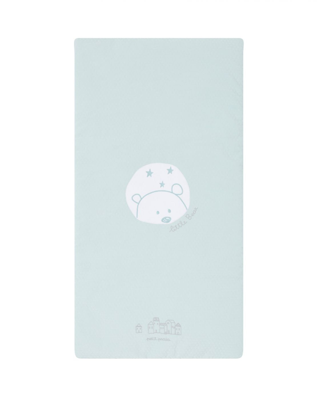 Colcha + protector cuna - BEAR MINT