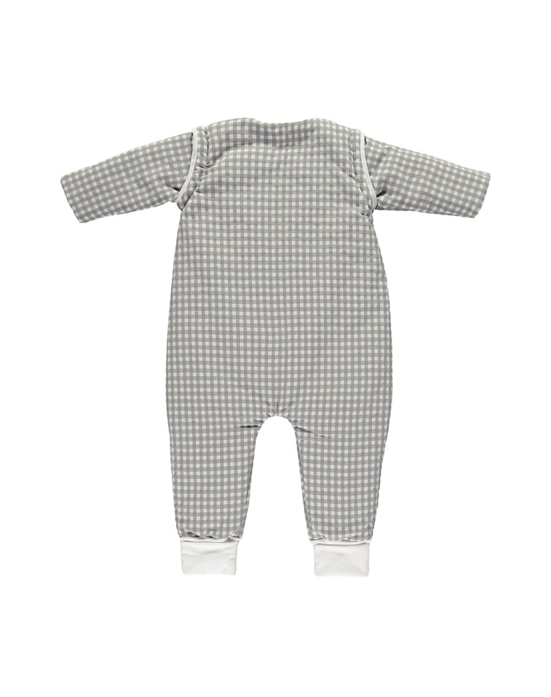 Saco para dormir con pies - CHECKS GRIS
