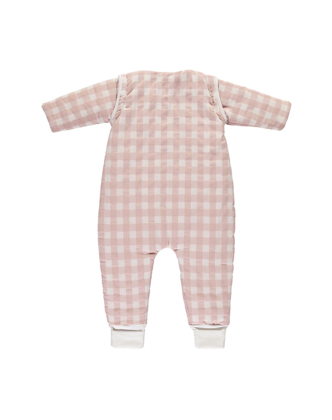 Saco para dormir con pies - CHECKS ROSA