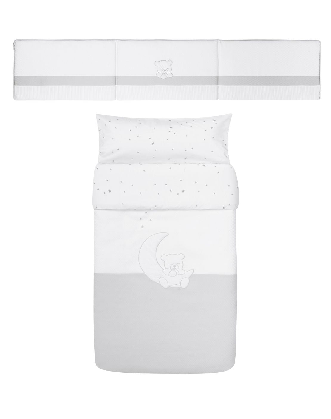 Bedding set - TEDDY GREY