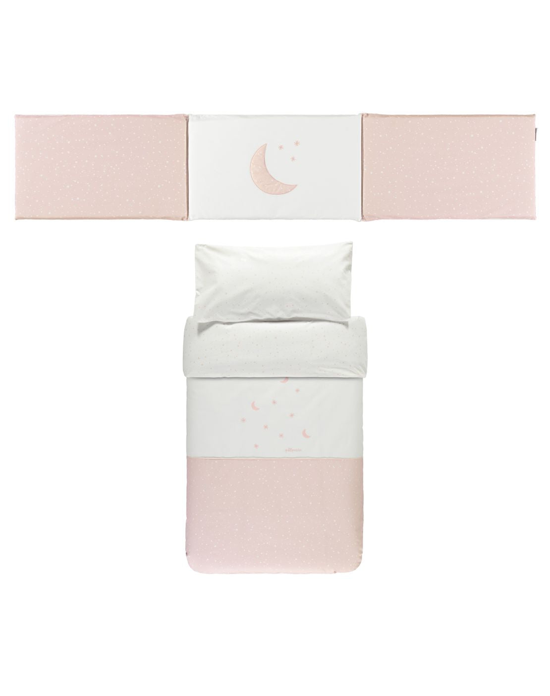 Pack funda nórdica + protector - COSMOS ROSA