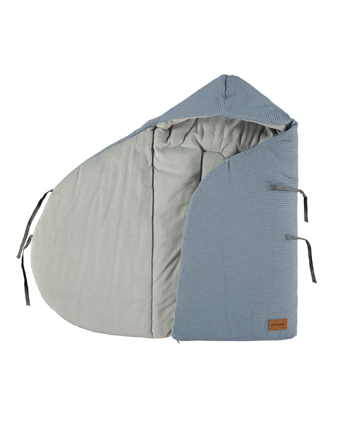 Saco capazo MOON - WAFFLE AZUL