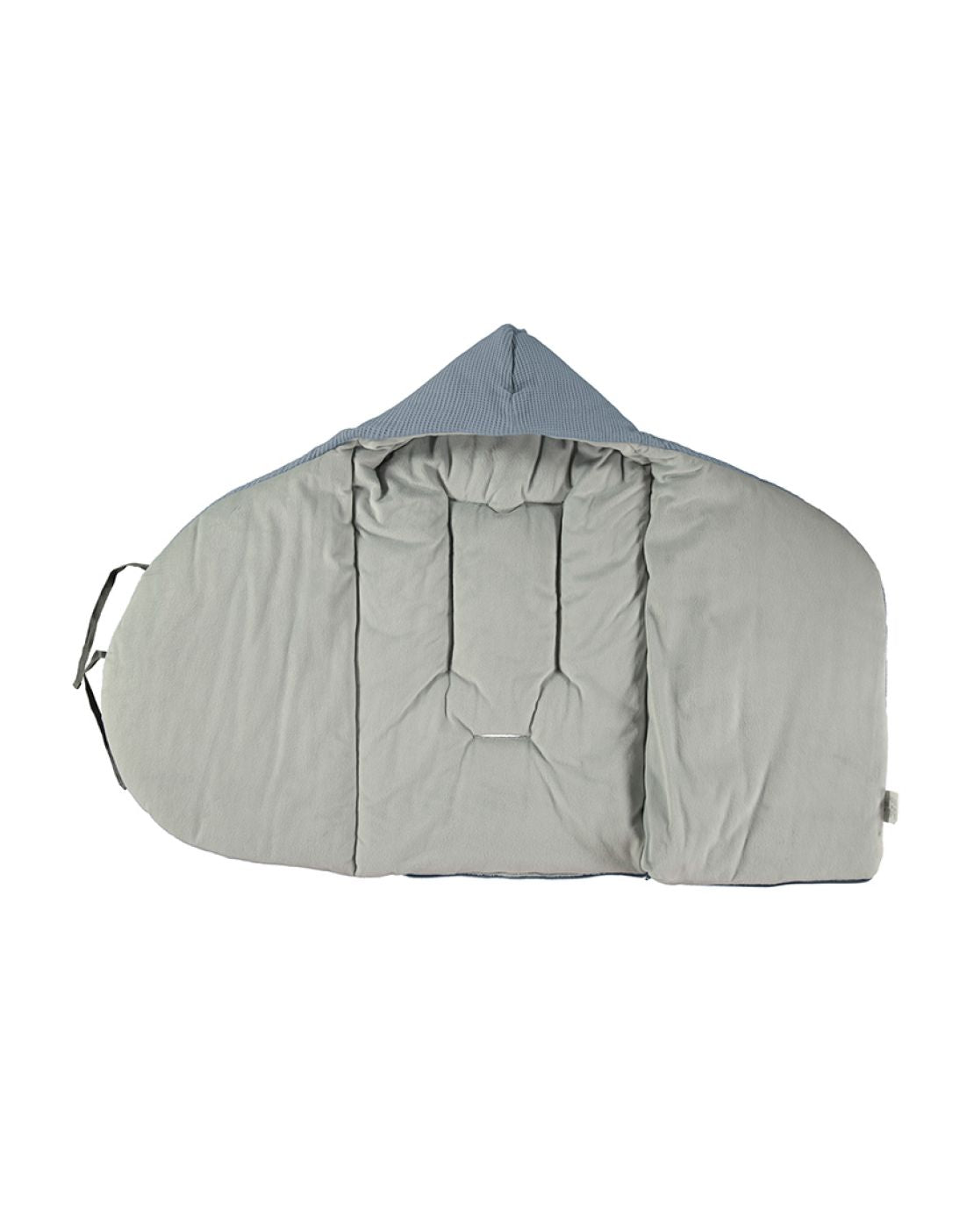 Saco capazo MOON - WAFFLE AZUL