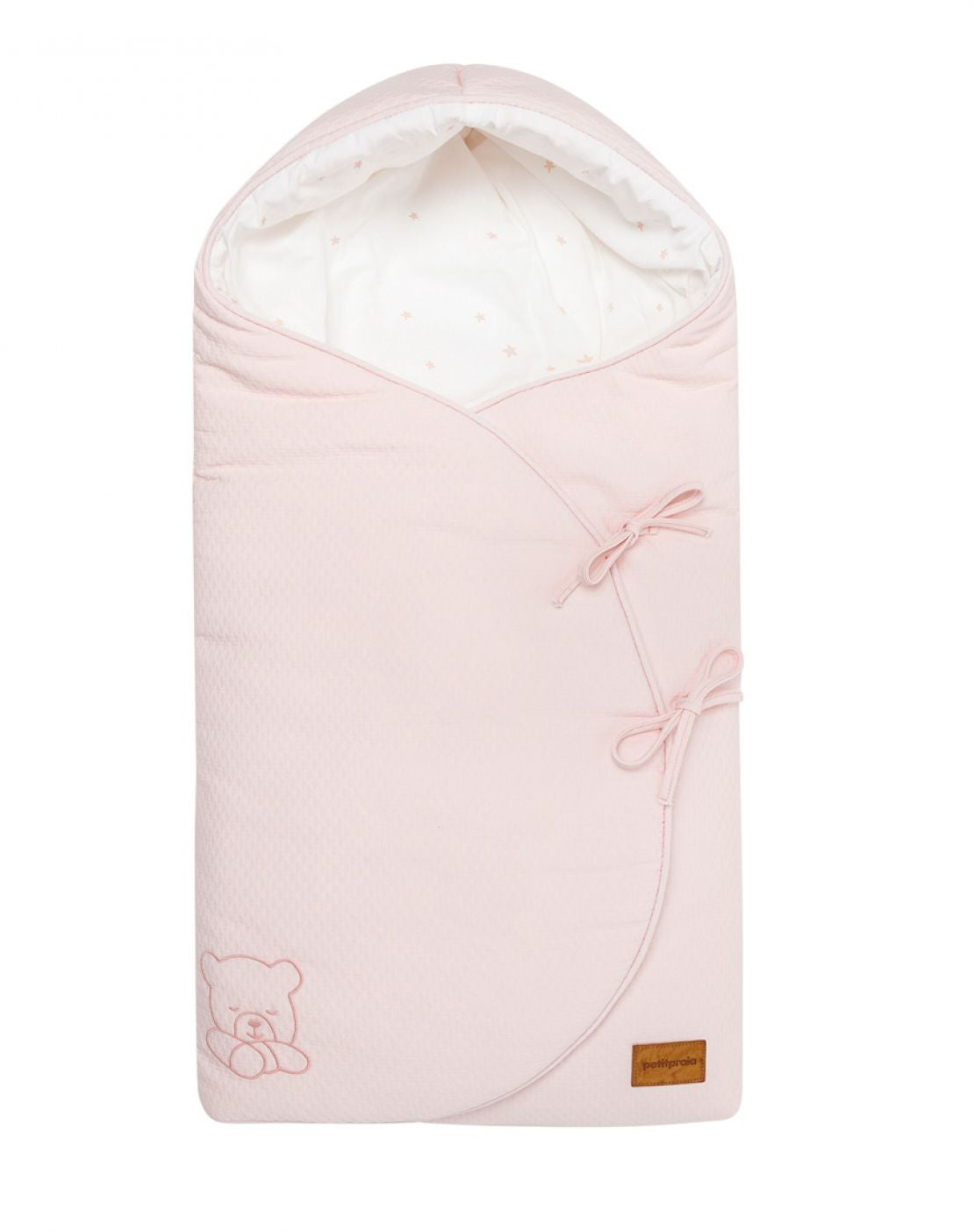 Saco capazo MOON - TEDDY ROSA