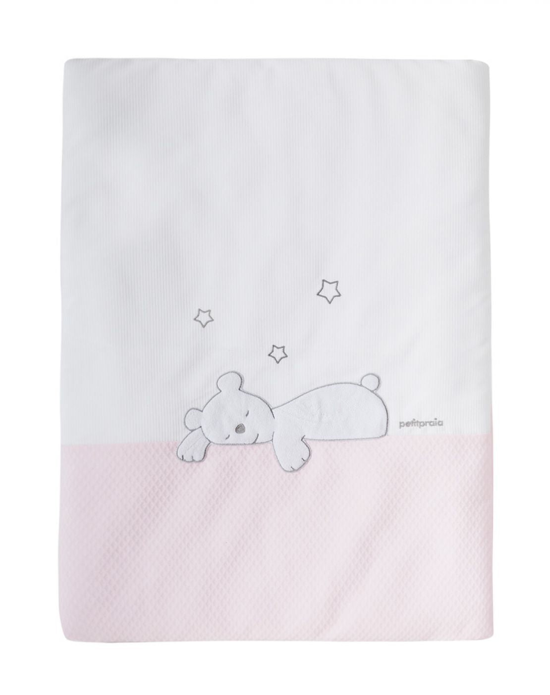 Colcha minicuna - DREAM ROSA