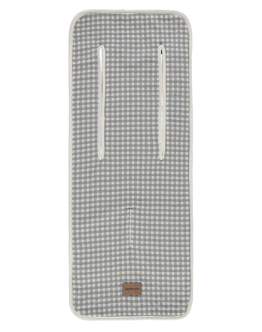Colchoneta CAPRI - CHECKS GRIS