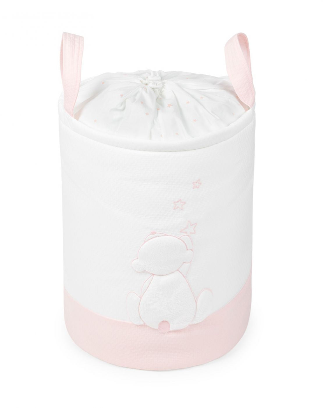 Cesta de almacenaje - TEDDY ROSA