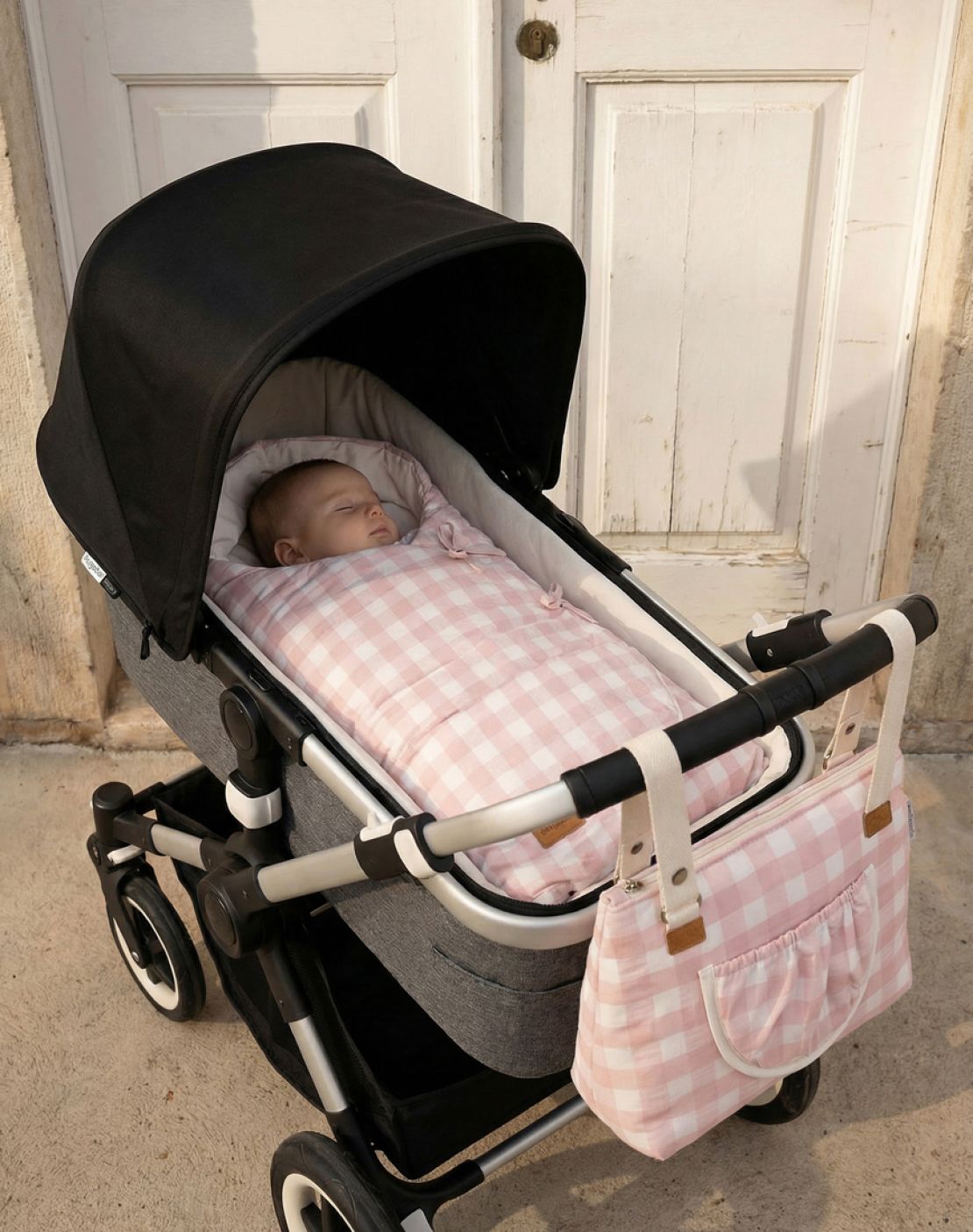 Bag Wander<br>CHECKS PINK