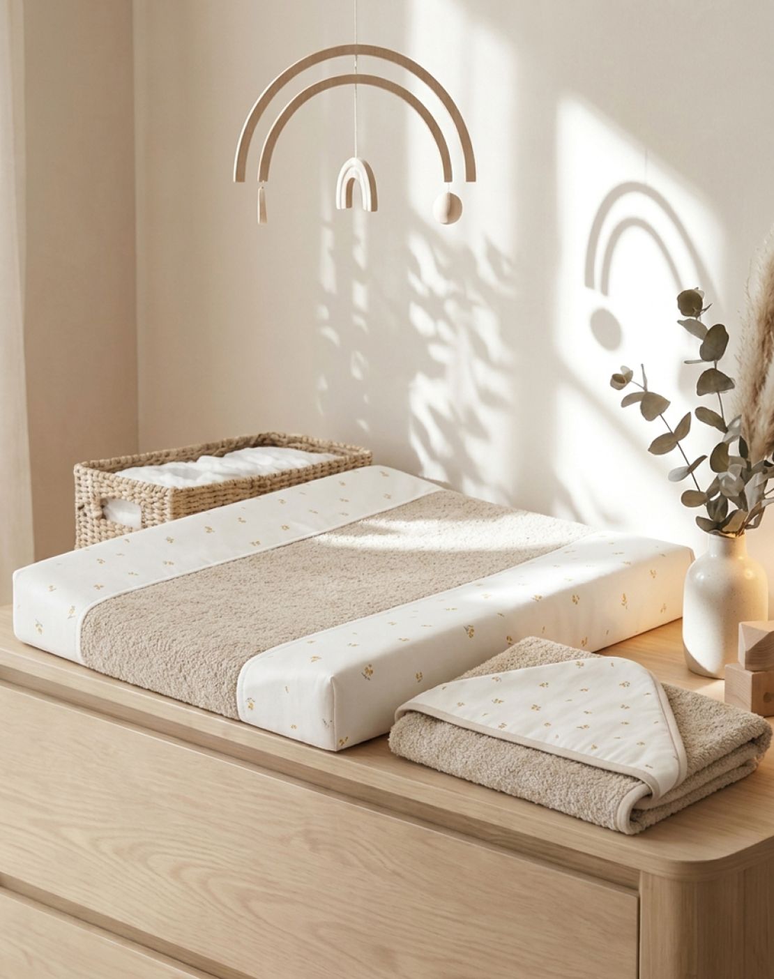 Hooded terry bath towel<br>OLIVETA