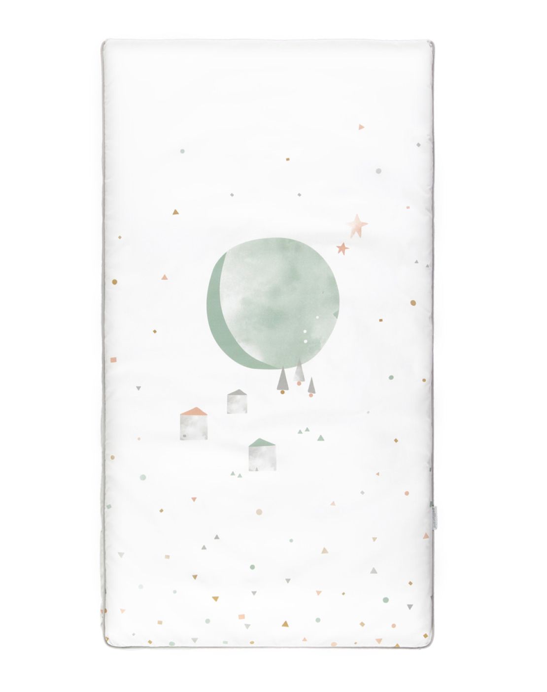 Colcha + protector cuna<br>MOON