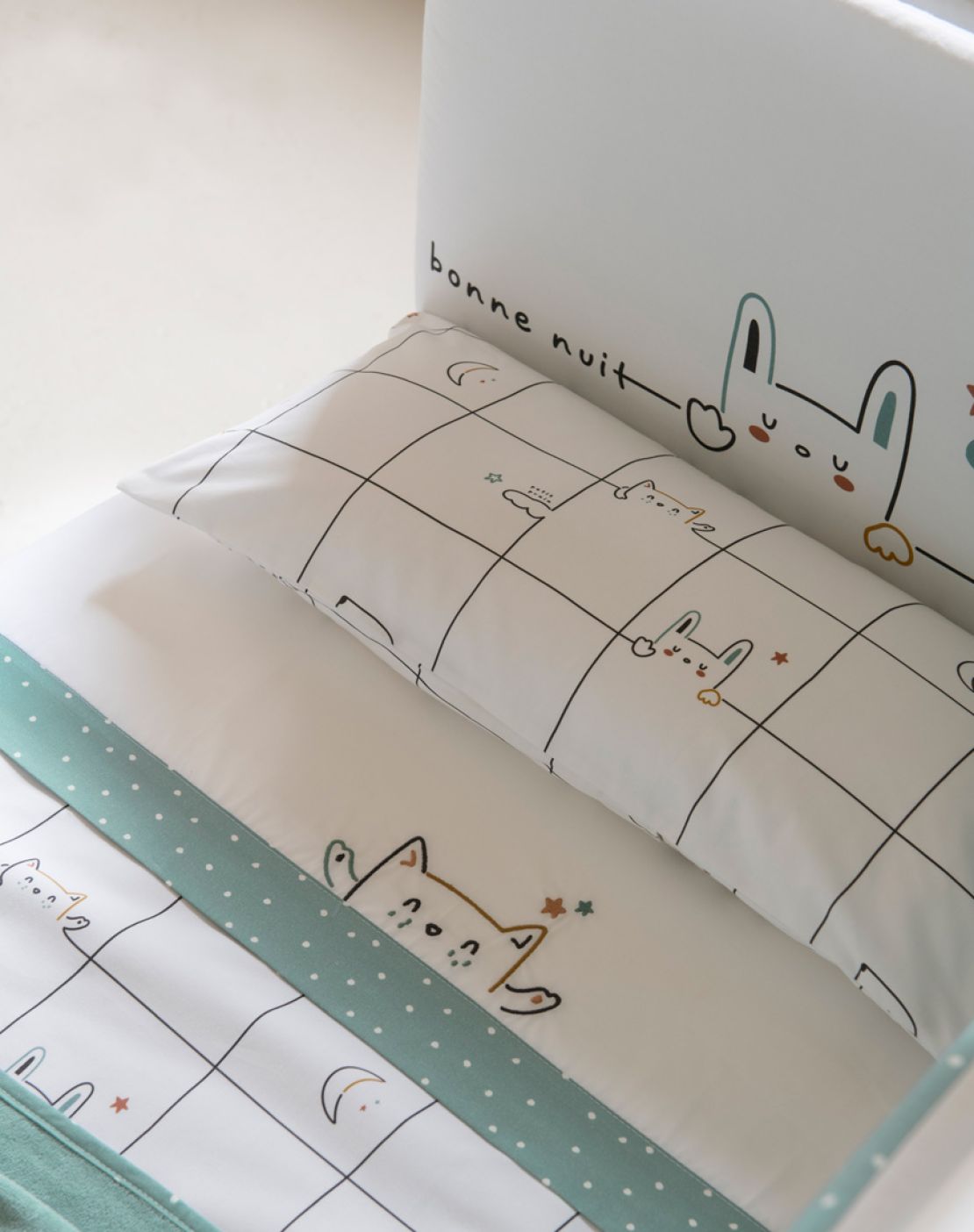 Juego sábanas<br>HAPPY CAT