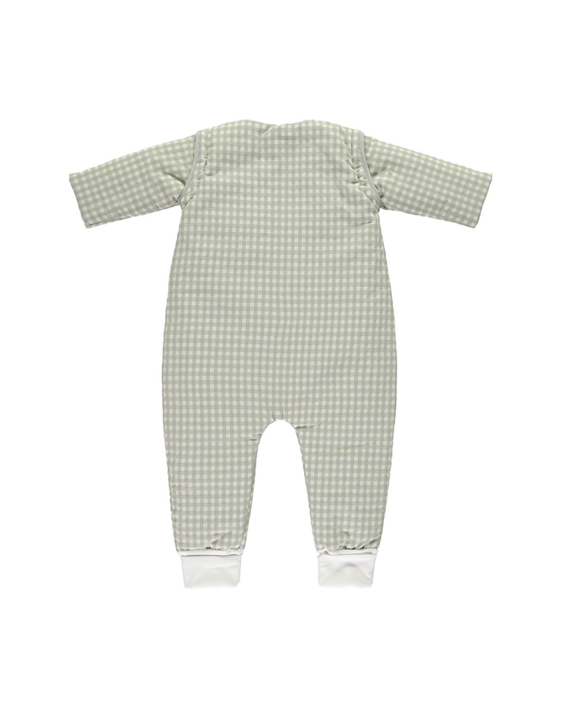 Saco para dormir con pies<br>CHECKS VERDE