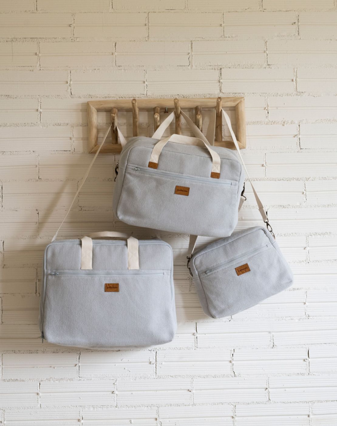 Bolso WALK - WAFFLE GRIS