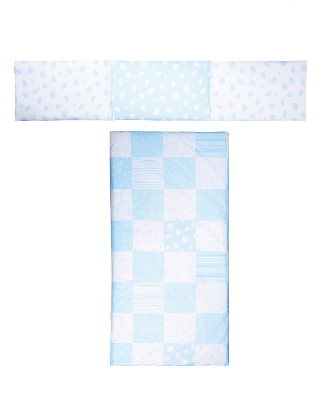 Colcha + protector cuna - PATCH CELESTE