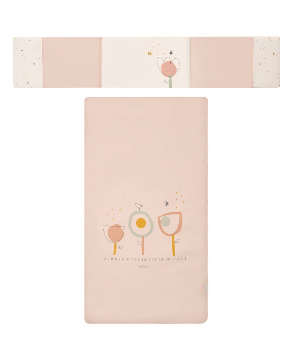 Colcha + protector cuna -  GARDEN