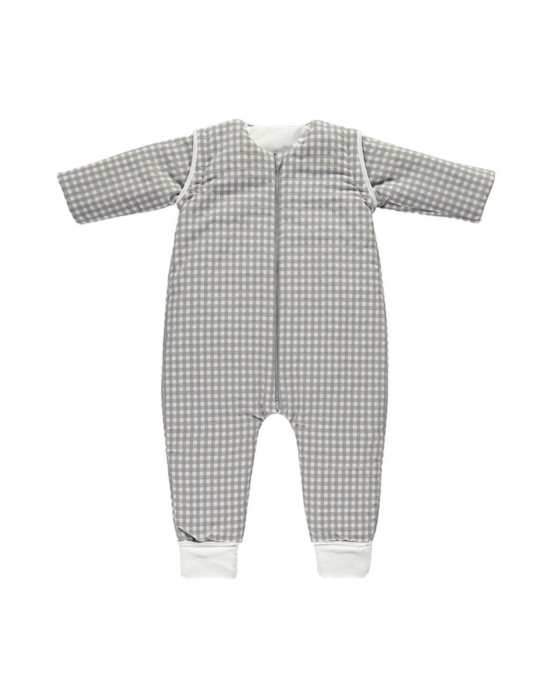 Saco para dormir con pies - CHECKS GRIS