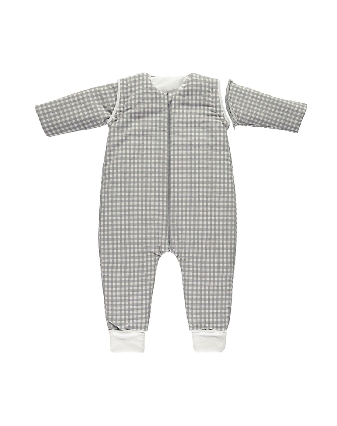 Saco para dormir con pies - CHECKS GRIS