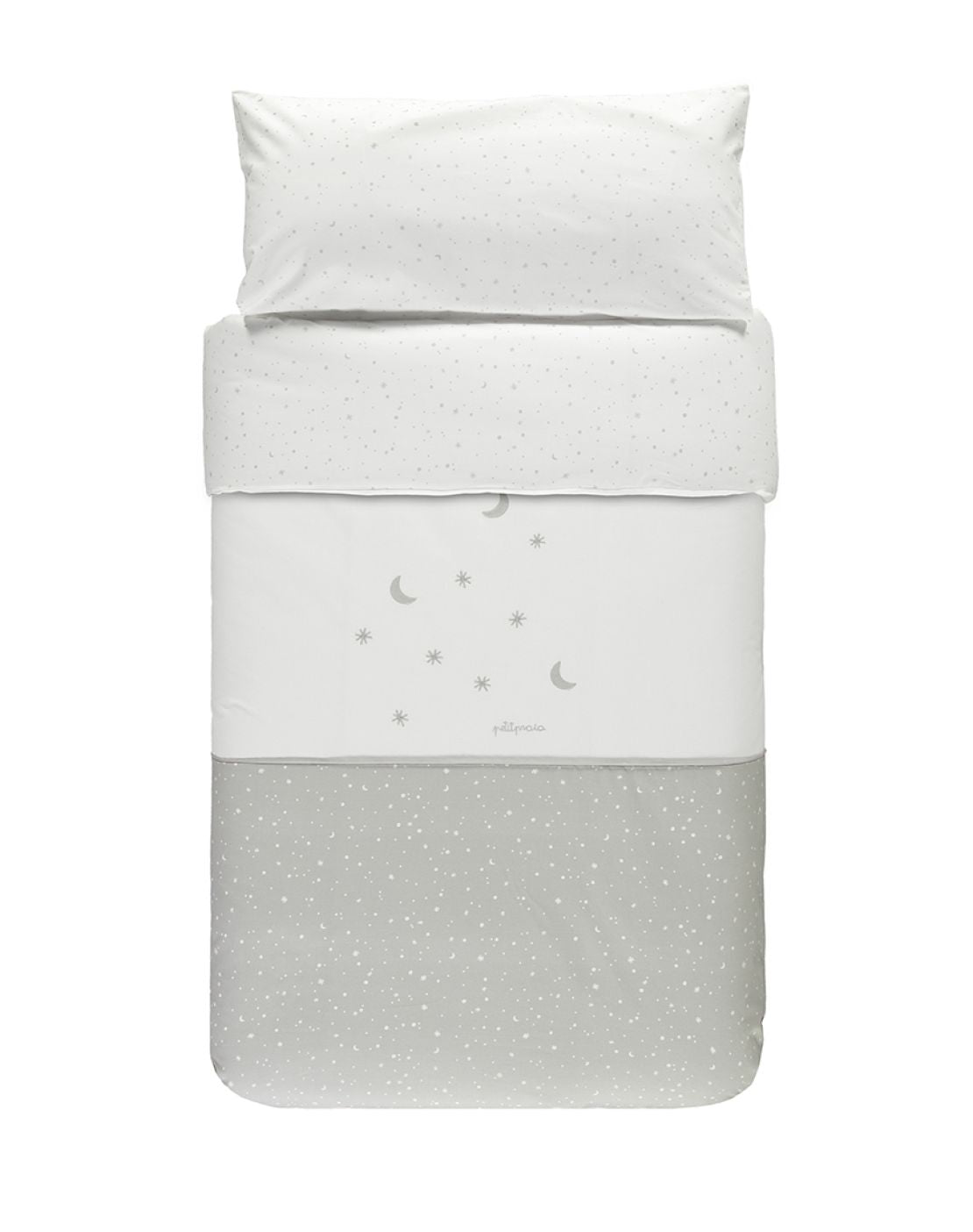 Funda nórdica cuna - COSMOS GRIS