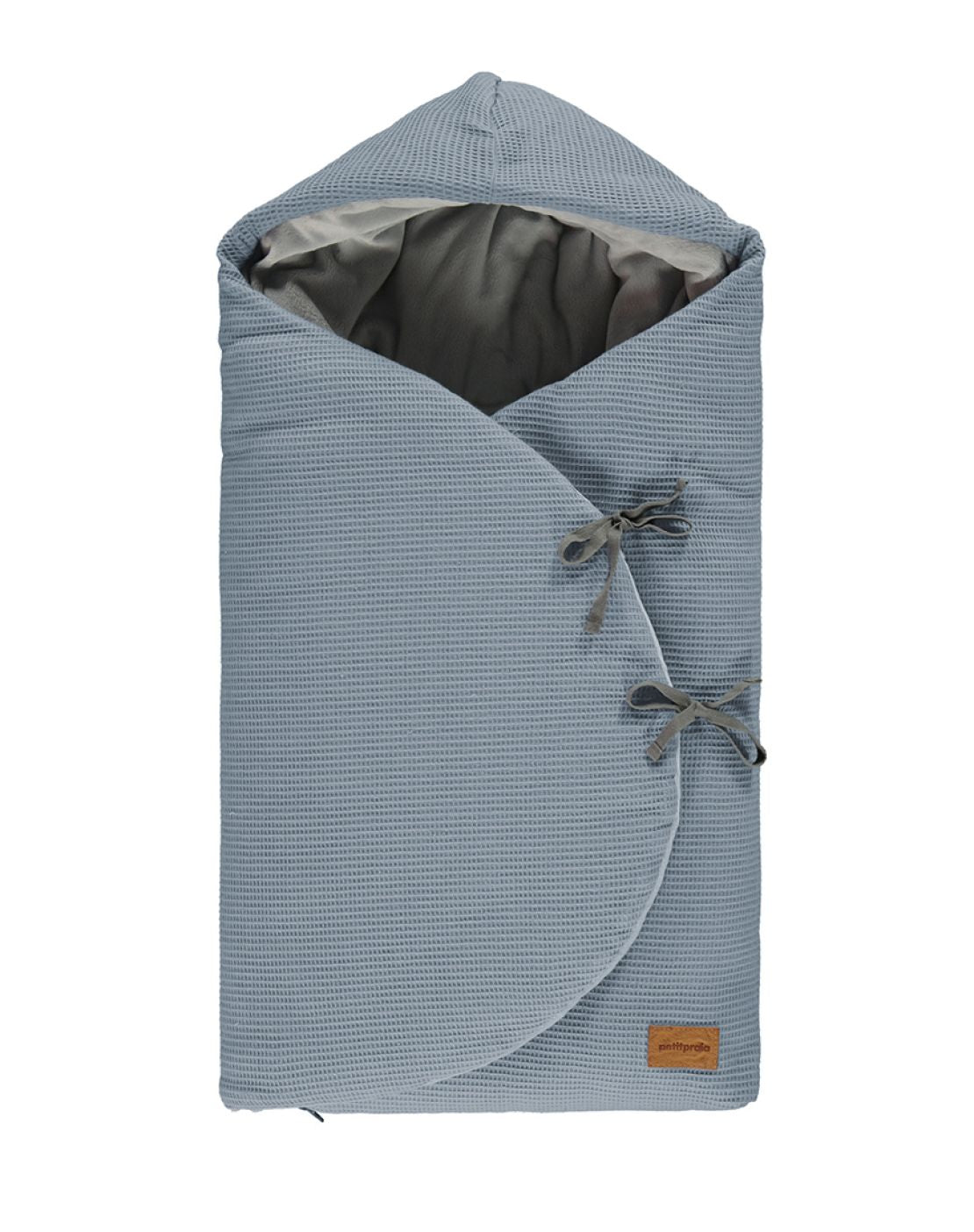 Saco capazo MOON - WAFFLE AZUL