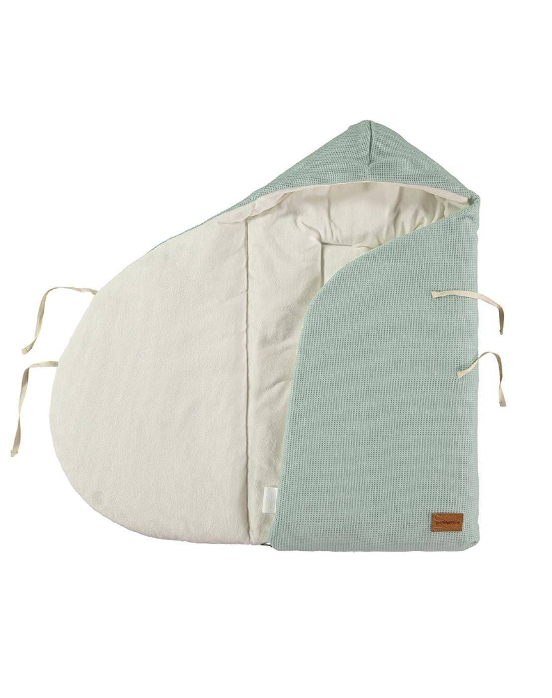 Saco capazo MOON - WAFFLE VERDE