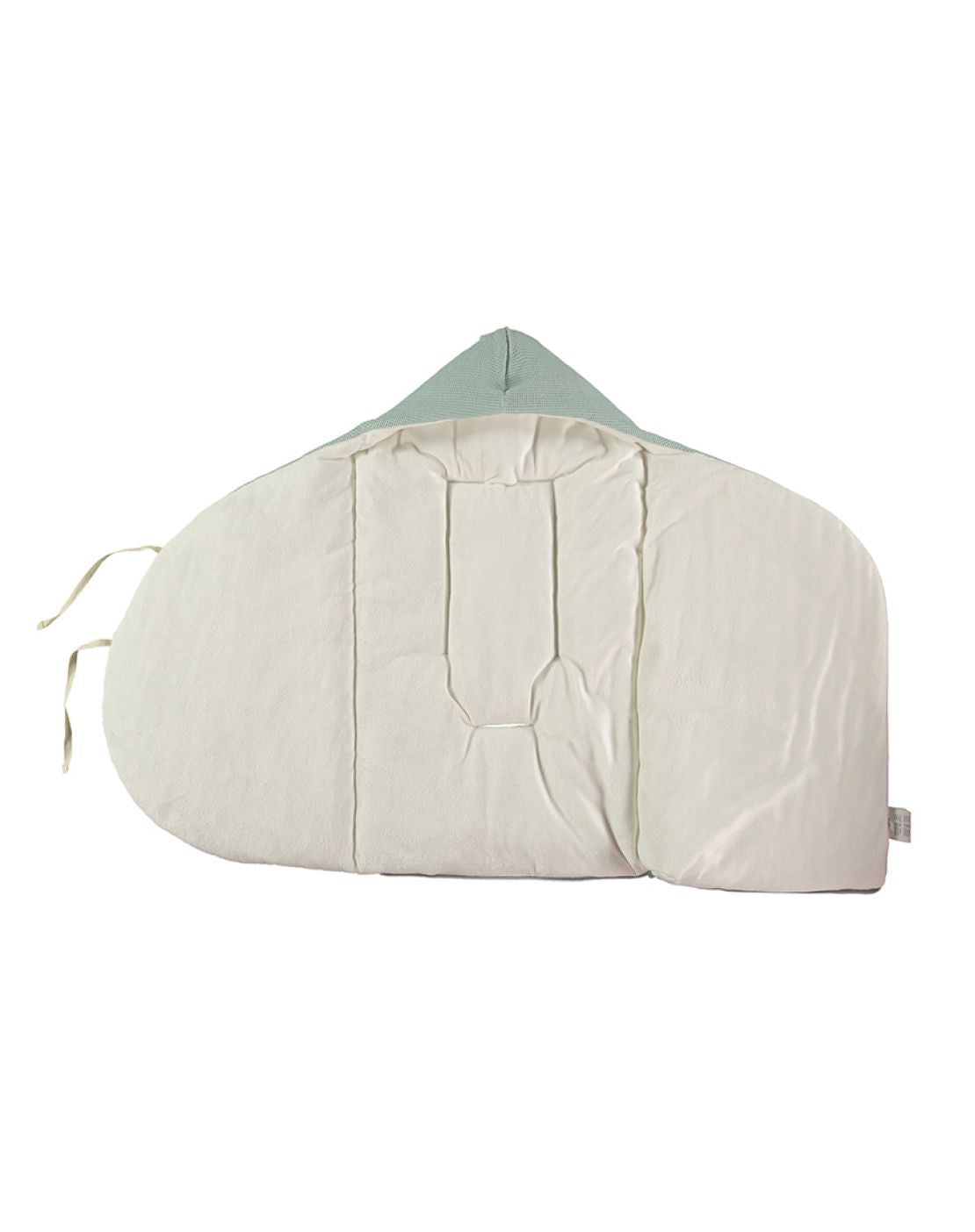 Saco capazo MOON - WAFFLE VERDE