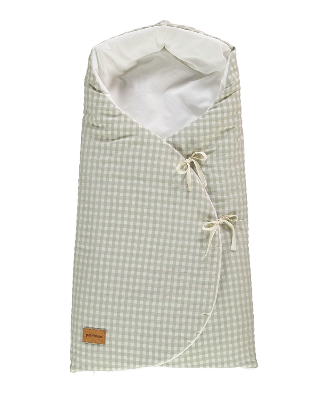 Saco capazo MIMO - CHECKS VERDE