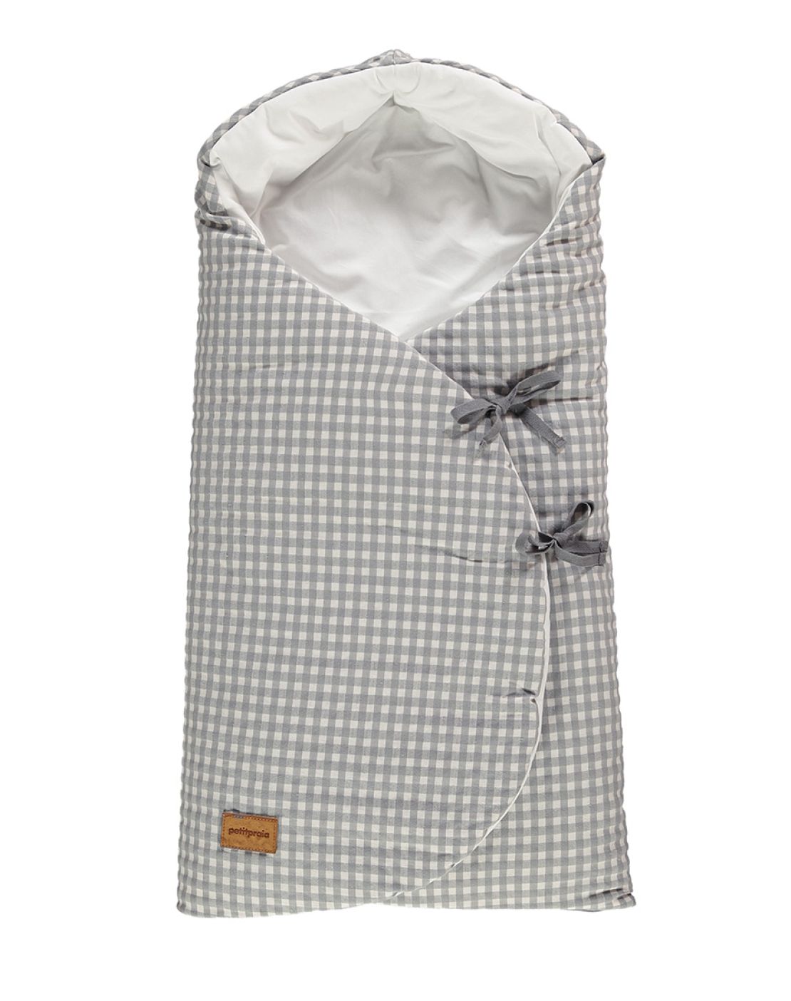 Saco capazo MIMO - CHECKS GRIS