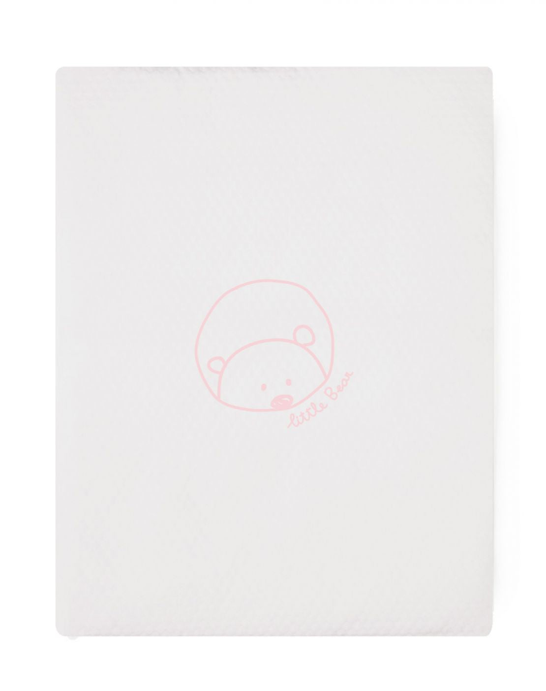 Colcha minicuna - BEAR ROSA